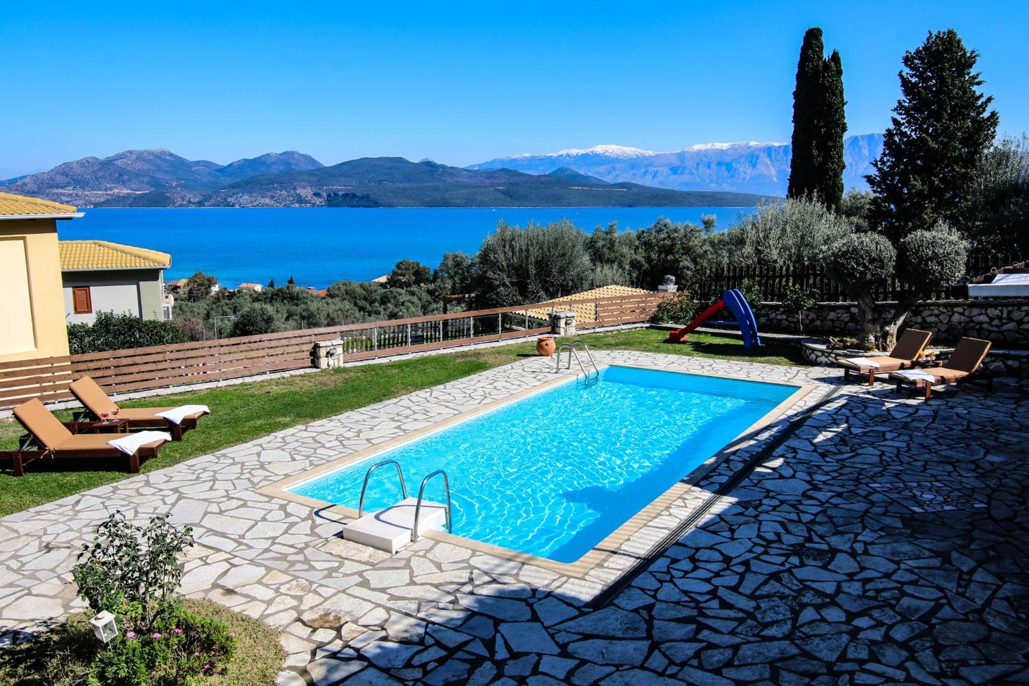 Villa Summer Breeze Nikiana Bagian luar foto